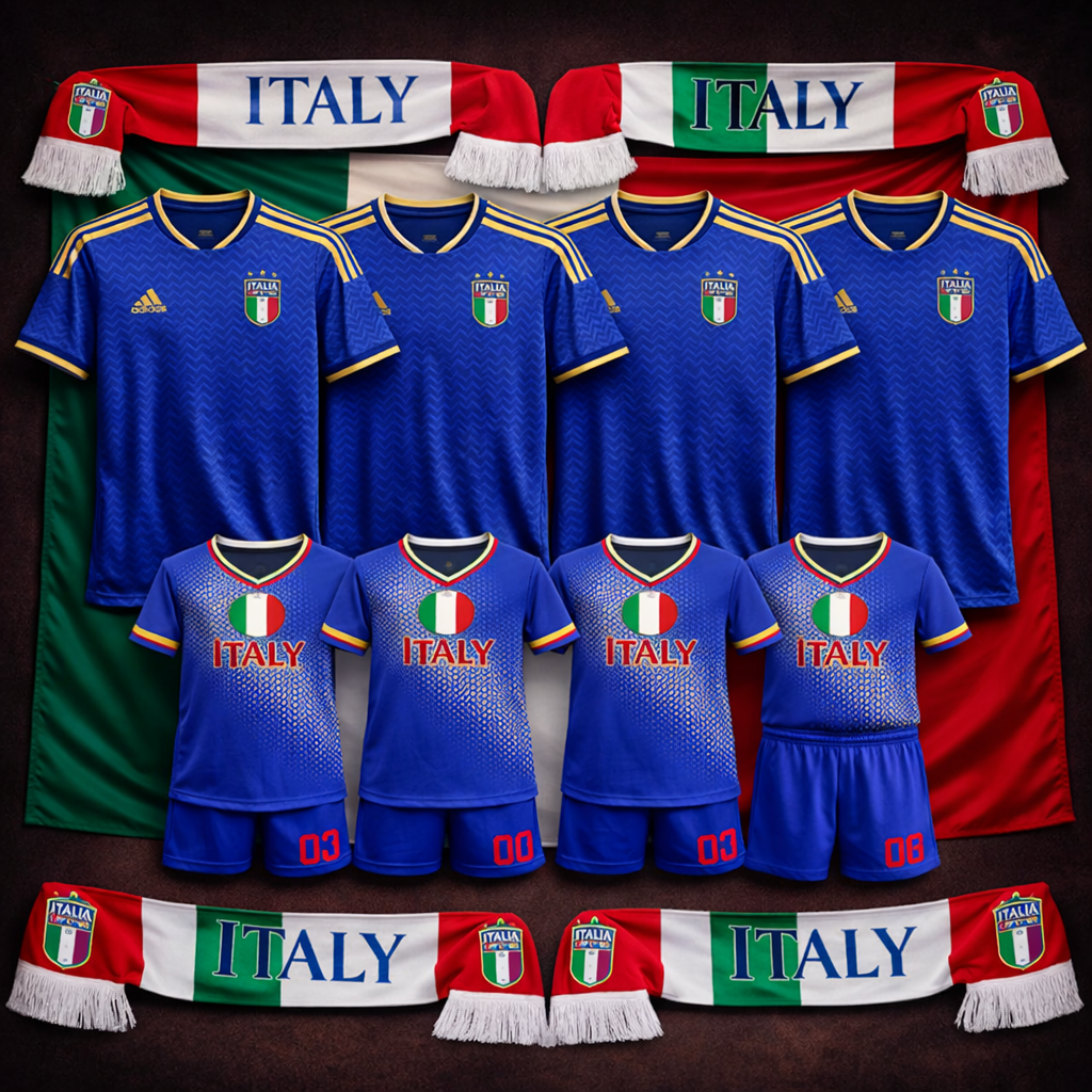 Kit União Nacional Itália 2026 – Edição Tribo