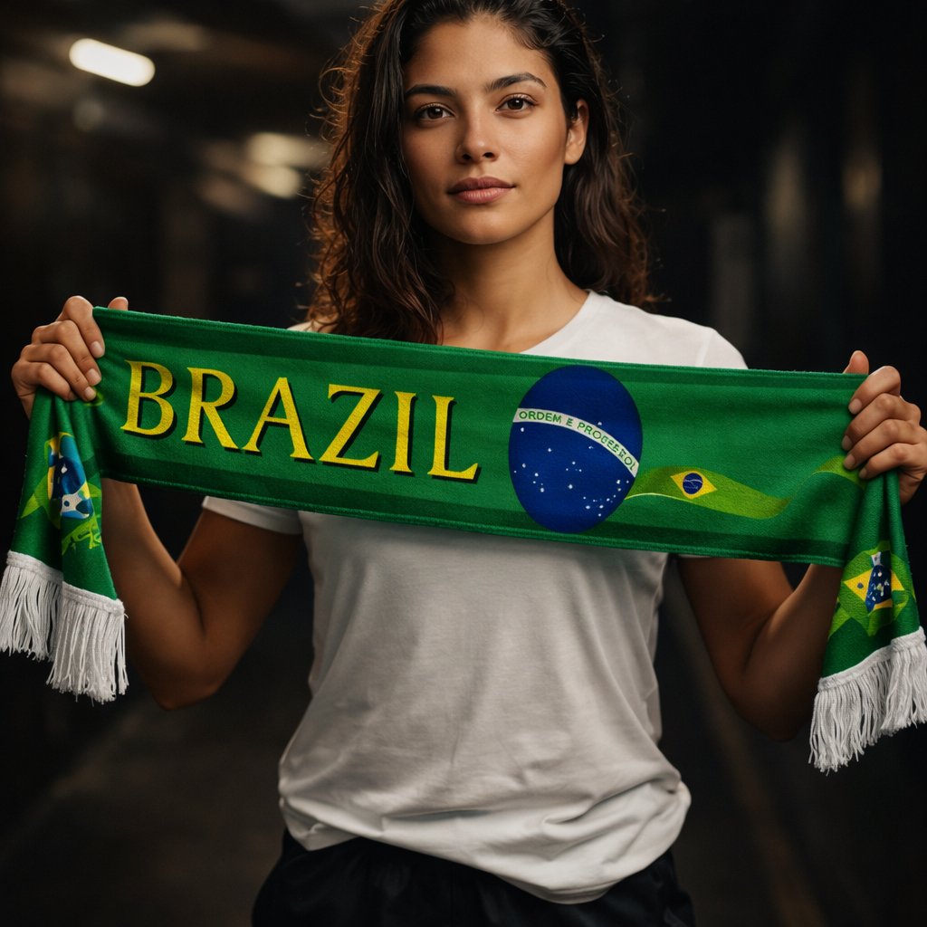 Cachecol Brasil 2026 – Edição Especial